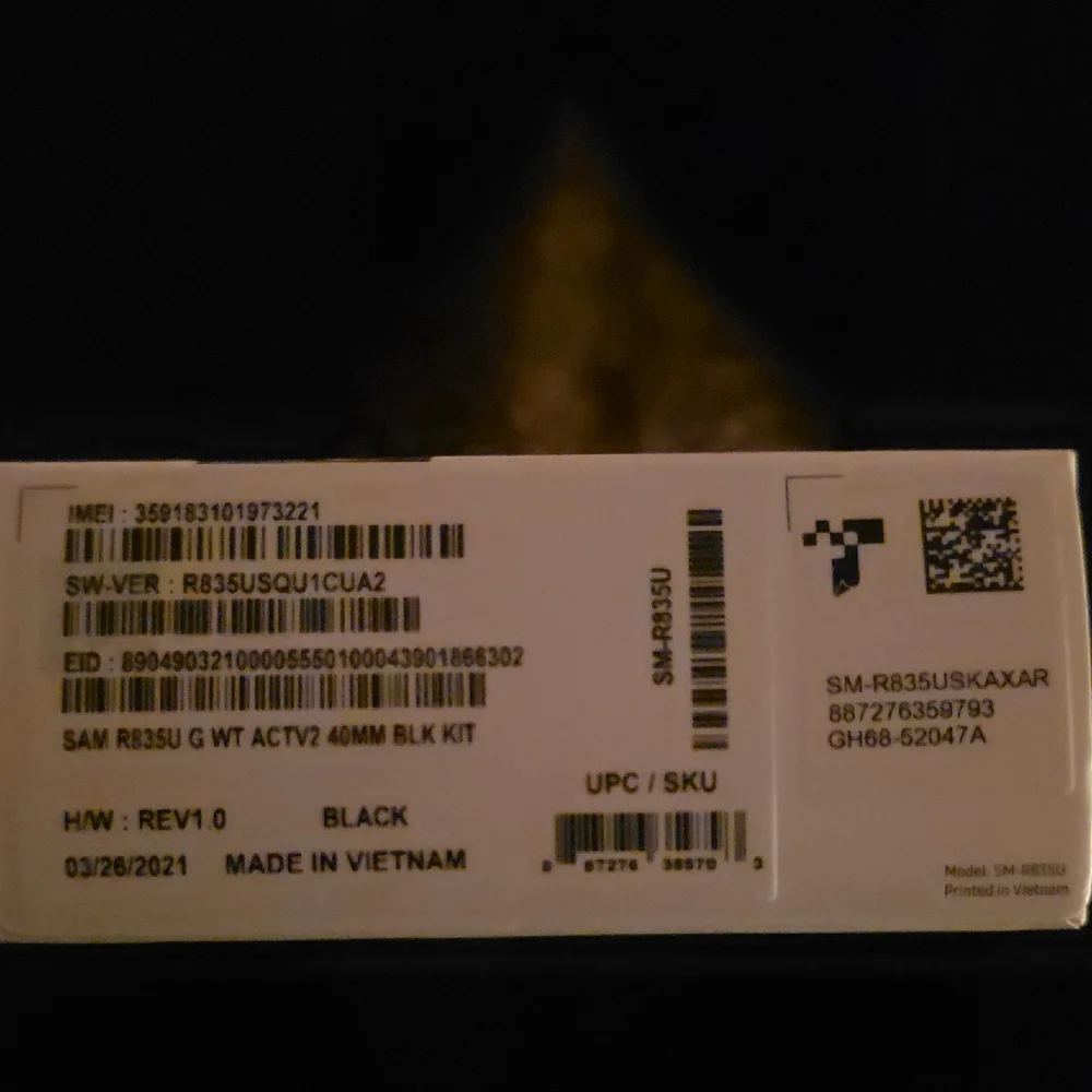 Samsung Active2 Smartwatch - Black - Picture 4 of 4